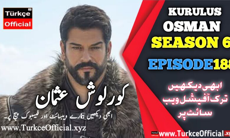 Kurulus Osman Episode 188 with Urdu Subtitles