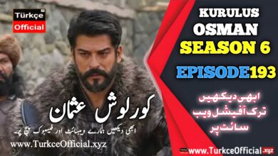Kurulus Osman Episode 193 with Urdu Subtitles