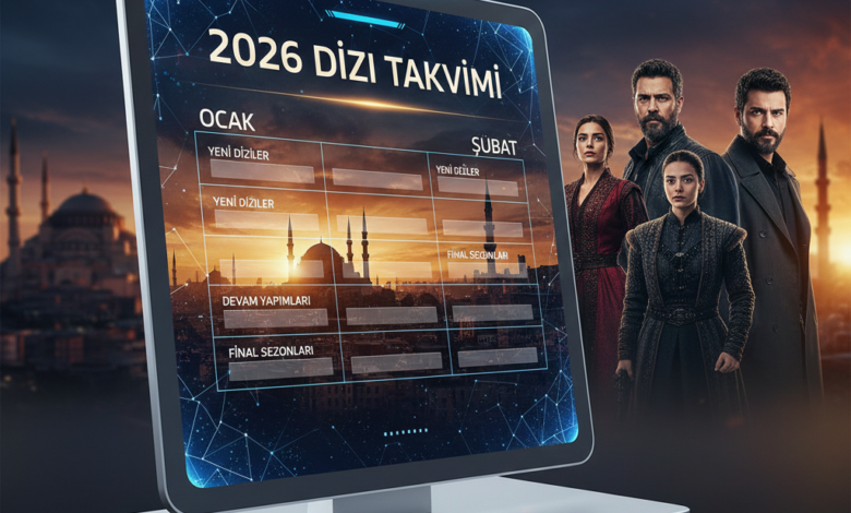 2026 Dizi Takvimi: Yeni Başlayacak Diziler ve Yayın Tarihleri