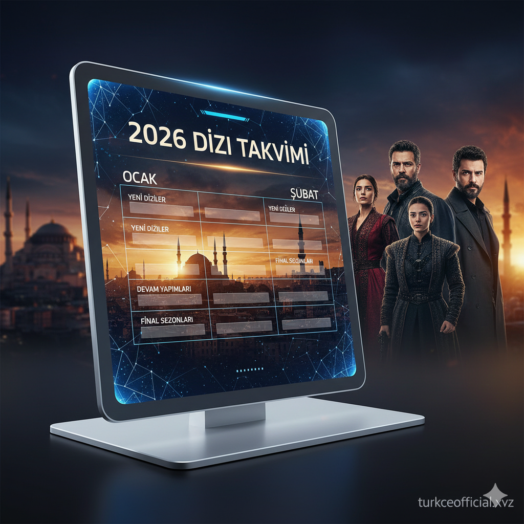 2026 Dizi Takvimi: Yeni Başlayacak Diziler ve Yayın Tarihleri